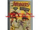 Avengers #2 CGC 6.5 Marvel Comics 11/63 Stan Lee story