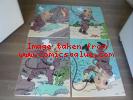 4 Plaques Emaillées Tintin Serie Rackham No Aroutcheff Leblon Pixi TBE