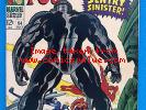 Fantastic Four 64 (July 1967) First app Kree- Key Issue- Sentry Sinister  VG