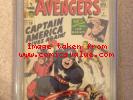 CGC 6.0 Avengers #4 (1st SA Appearance of Captain America) NEW MOVIE