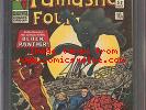 Fantastic Four #52 CGC 6.5 FN+ OWW SIGNED STAN LEE UK Ed 1st app. Black Panther