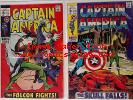 Captain America (1st) 118-150 + Annual 1-2 (Marvel 1969-1972) Full Run
