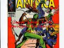 Captain America #118 Newsstand High Grade NM- 9.2 2nd Falcon Marvel Bronze Comic