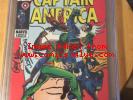 Captain America #118 CGC 7.0 SS By Joe Simon, Gene Colon, John Romita