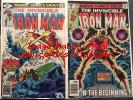Iron Man 122,124,126,127,129 (1979 Marvel Comics) five issue lot NM