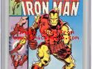 Iron Man #126 CGC 9.6 NM+ wht pgs ToS #39 Cover Swipe, Justine Hammer App. Alcho
