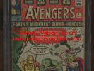 Avengers 1 CGC 5.0 FN/VF * Marvel 1963 *   1st & Origin of Avengers  