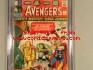 Avengers #1 CGC 5.0 Off white to white pages, Origin & 1st Appearance