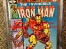 LOT OF TWO  CGC IRON MAN  comics 117  9.8 and 126 9.4 both white pages 1978 1979