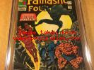 Fantastic Four #52 Jul 1966 Marvel CGC 6.0 O/W-White Pages 1st Black Panther Key