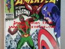 Captain America #117 and #118 1969 Marvel, 1st and 2nd Falcon, Higher Grade NR