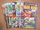 THE INVINCIBLE IRON MAN Comic Book Lot - #22,26,27,29,30,38 / Cry Revolution