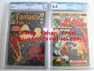 Lot of 2 Fantastic Four 52 Jungle Action 5 CGC Marvel Comics 6.5 Black Panther