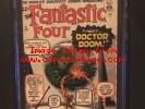 FANTASTIC FOUR 5  (7/1962) CGC 3.0 Universal 1st Dr. Doom  Unpressed  (1 2 3 4)