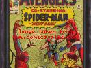 Avengers 11 / CGC 6.5 Universal Blue / Spider-Man /Hi Res Scans