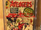 Avengers 6 CGC 4.0 VG First Appearance Baron Zemo Masters Of Evil Iron Man Kirby