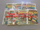 Iron Man Lot 8--Issues 109,116,117,119,120,121,122,123,124,125