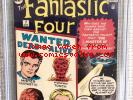 Fantastic Four # 7 cgc 7.5 1st kurrgo, Stan Lee, Kirby 2,4,5,6, 48, 52 Avengers