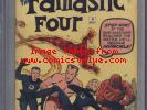 Fantastic Four #4 Vol 1 CGC 7.0 Beautiful Higher Grade 1st SA App of Sub-Mariner