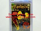 Marvel Comics Fantastic Four 52 CGC 6.0 1st Black Panther Off White Stan Lee
