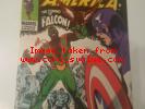 Captain America #117 (1st Falcon)  &  #118   - 1969, Marvel Silver Age