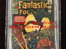 Marvel Comics Fantastic Four 52 GRADED CGC 6.5 FN+ WHITE 1st App Black Panther