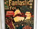 FANTASTIC FOUR # 52 CGC 6.5 1st Black Panther, Stan Lee Avengers endgame 48