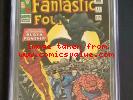 FANTASTIC FOUR #52 • CGC 6.5 • 1ST BLACK PANTHER • WHITE PGS • AVENGERS END GAME