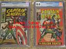 Captain America #117 & #118 - Marvel Silver Age Keys - 1st & 2nd App's Falcon