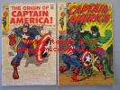 CAPTAIN AMERICA LOT not cgc raw  22 total  109,110,118,137,138,153 higher grades