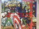 Captain America 117 118 119; First 3 Appearances of Falcon