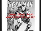 John Romita Jr Iron Man #126 Rare Large Production Art Cover Mono