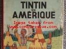 RARE TINTIN EN AMERIQUE B2  COPYRIGHT 1946