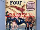 Fantastic Four 4 1st Silver Age Sub-mariner Raw 1.5-2.0 Range