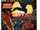 FANTASTIC FOUR #52 (1961) - Grade 6.0 - 1st app Black Panther Stan Lee Kirby