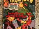 The Invincible Iron Man #22   VERY FINE VF   (1970, Marvel Comics)