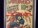 Avengers #4 CGC 2.5 1st Silver Age Appearance Captain America 3/64 Steve Rogers