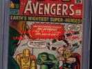 Avengers 1   CGC  6.5   Unrestored  Looks Like a 8.0  1963  Origin 1st Issue