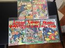 Lot Of 5 Avengers Marvel Comic Books #136 137 138 139 140 Iron Man Hulk Thor WOW