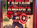 Captain America #100 CGC 9.2 1968 1st Issue Avengers Iron Man C10 111 1 cm