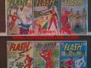 The Flash 134 135 136 138 140 141 DC Comics 1st Appearance Heatwave 1963 GD
