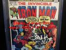 Iron Man # 55 CGC 9.0 1 st Thanos  WHITE Pg Copy. Key Iron Man, Avengers