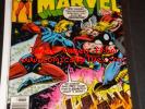 Captain Marvel #57/NM 9.8Super Hi-Grade Cap Vs Thor
