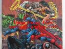 DC Comics Versus Marvel Comics Graphic Novel 1996  First Print