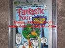 MARVEL MILESTONE SS CGC 9.6 Signed Art Stan Lee  Fantastic Four #5 1st DR DOOM