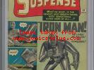 Tales of Suspense #39  1st Iron Man CGC 5.5 Cream/OW  Marvel Stan Lee