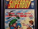 1973 DC COMICS SUPERBOY #194 CGC 9.8 WHITE PAGES HIGH GRADE NICK CARDY SUPERMAN