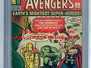 The Avengers #1 (1963) CGC SS 6.0 - STAN LEE Signed - Hulk Iron Man Fantastic 4