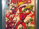 Avengers 55 (CGC 9.0) OW/White pg; 1st reveal Ultron-5; 1968 Marvel (id# 13503)