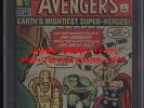 Marvel Comics THE AVENGERS #1 9/1963 1st APP Avengers, Fantastic 4, Loki CGC 6.0